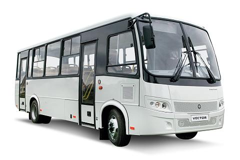 Автобус ПАЗ 320412-05 (Вектор 8.56, Cummins E-5 КПП ZF, пригород, 29 мест с ремнями безопасности)